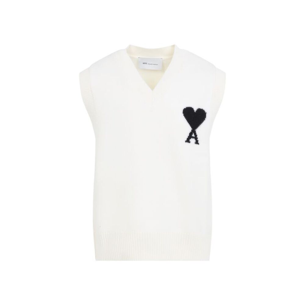 Ami Paris Adc Sleevless Sweater Men